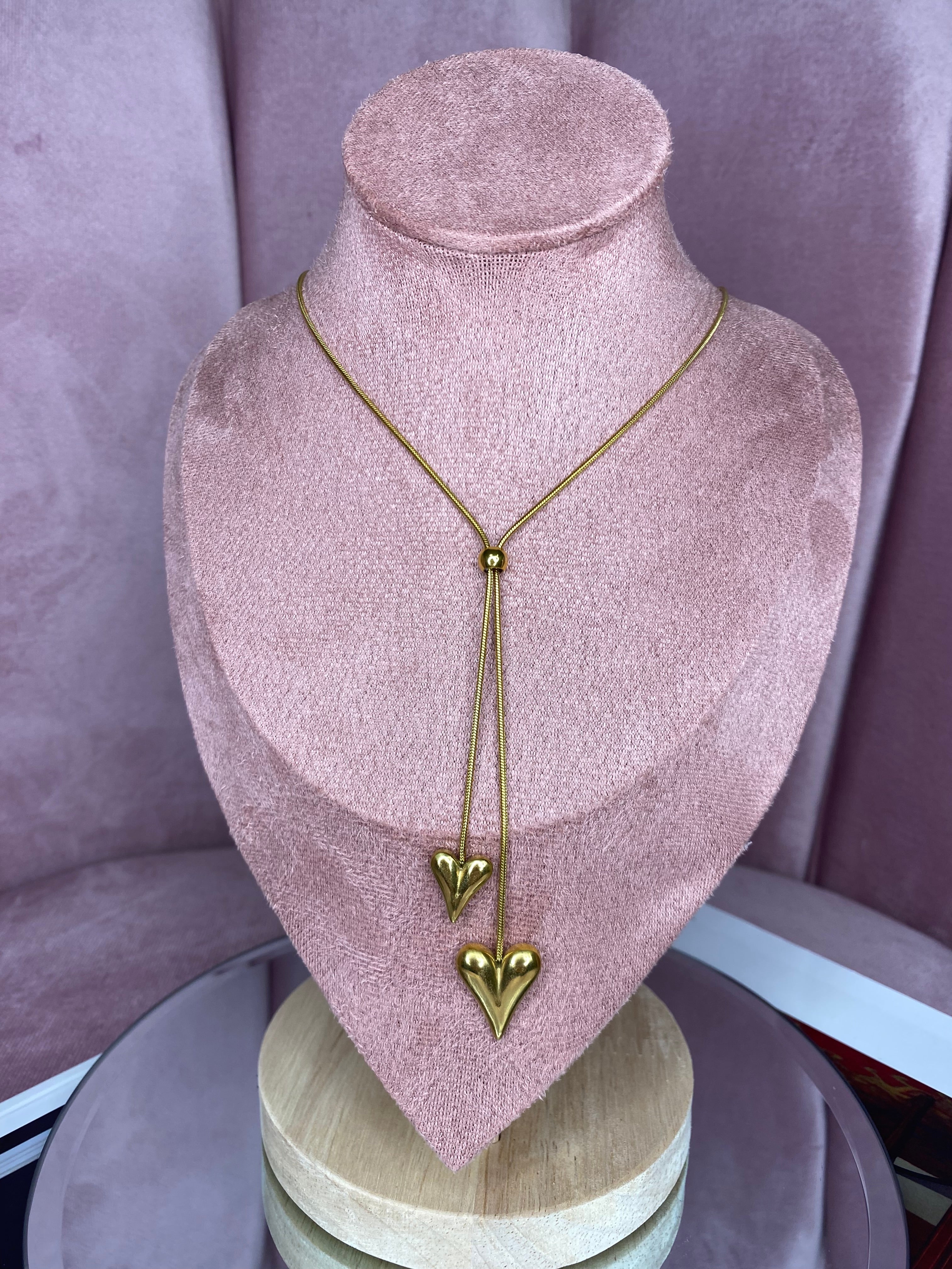 Collana Cuori Pendenti