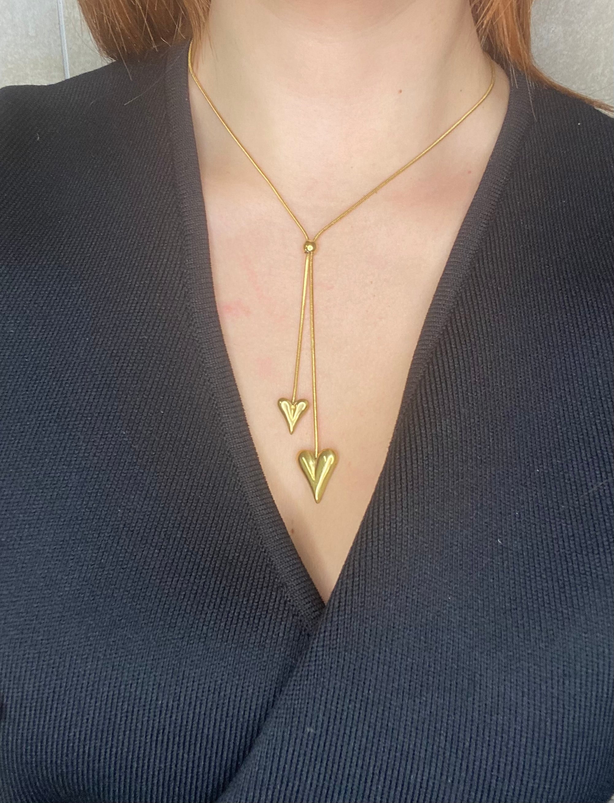 Collana Cuori Pendenti